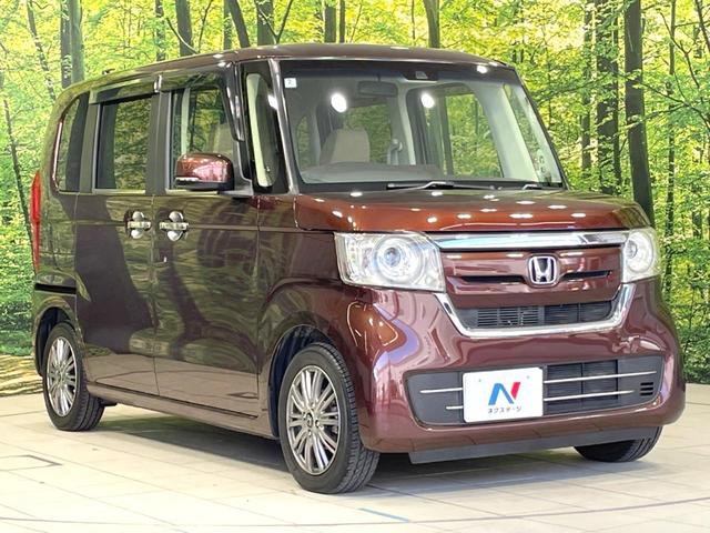 N-BOX G・Lホンダセンシング 禁煙車 電動スライドドア SDナビ バックカメラ 衝突軽減 アダプティブクルーズ コーナーセンサー スマートキー LEDヘッド ビルトインETC 純正14インチアルミ 車線逸脱警報 オートライト(17枚目)