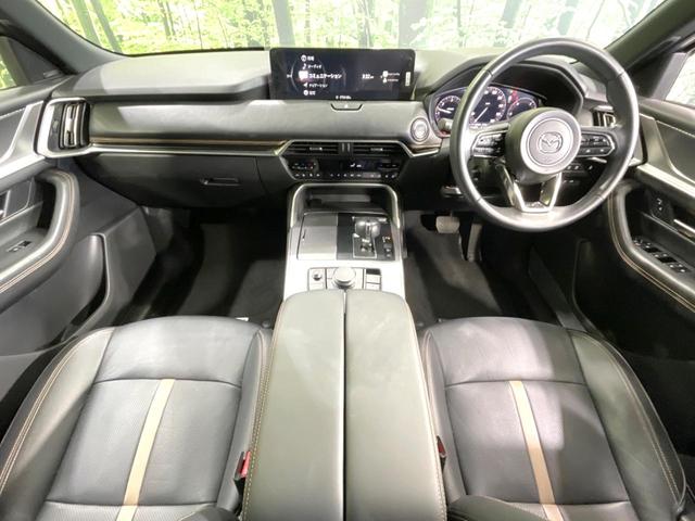 ＣＸ－６０ ＸＤ－ハイブリッド　エクスクルーシブスポーツ　禁煙車　黒革シート　４ＷＤ　ターボ　ディーゼル　純正１２型ナビ　全周囲カメラ　ＢＯＳＥサウンド　衝突軽減　ドラレコ　ＥＴＣ　レーダークルーズ　電動リアゲート　シートエアコン　パワーシート　ＬＥＤヘッド（2枚目）