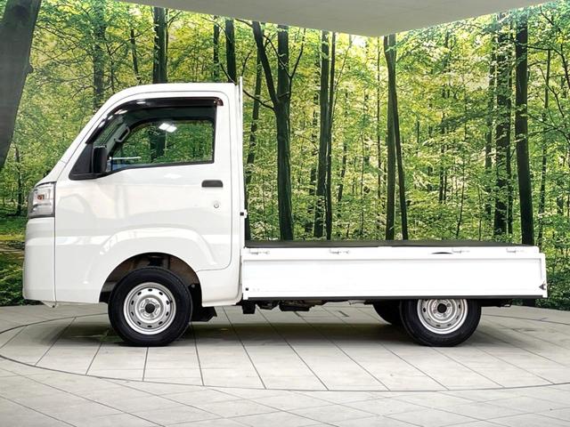 ハイゼットトラック スタンダード　禁煙車　純正オーディオ　ドアバイザー　パワーステアリング　衝突安全ボディ　ヘッドライトレベライザー　３方開荷台　荷台ステップ（35枚目）