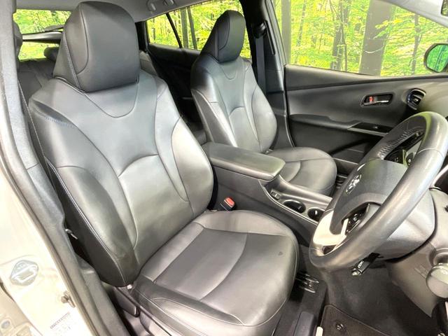 プリウス Sツーリングセレクション 禁煙車 モデリスタ 純正9型ナビ バックカメラ セーフティセンス ドラレコ ETC2.0 フルセグ レーダークルーズ レザー調シート シートヒーター スマートキー LEDヘッド 純正17インチアルミ(8枚目)