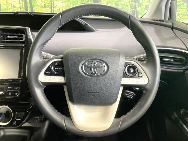 プリウス Sツーリングセレクション 禁煙車 モデリスタ 純正9型ナビ バックカメラ セーフティセンス ドラレコ ETC2.0 フルセグ レーダークルーズ レザー調シート シートヒーター スマートキー LEDヘッド 純正17インチアルミ(11枚目)