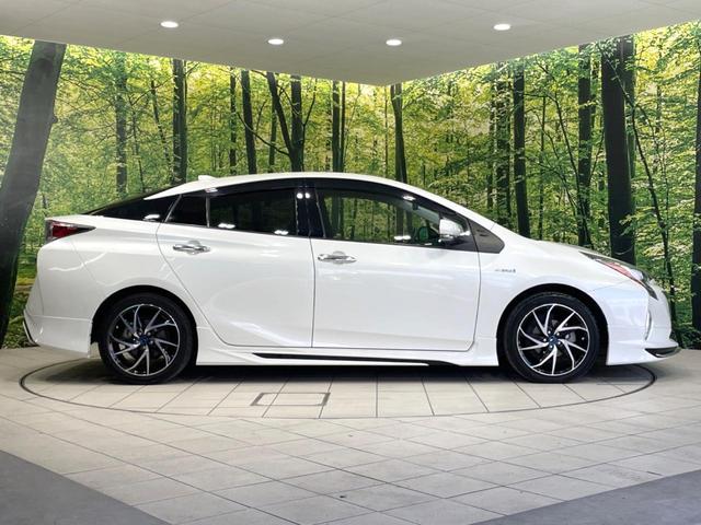 プリウス Sツーリングセレクション 禁煙車 モデリスタ 純正9型ナビ バックカメラ セーフティセンス ドラレコ ETC2.0 フルセグ レーダークルーズ レザー調シート シートヒーター スマートキー LEDヘッド 純正17インチアルミ(31枚目)