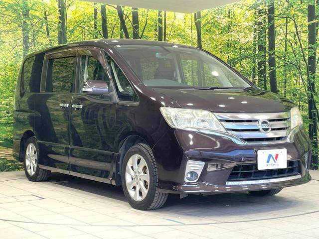 セレナ ハイウェイスター Jパッケージ 禁煙車 両側電動ドア 純正ナビ 後席モニター バックカメラ ビルトインETC スマートキー HIDヘッド クルコン 純正16インチアルミ オートライト オートエアコン Bluetooth CD(17枚目)