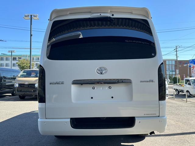 ハイエースバン スーパーGL ダークプライムII BIG-Xナビ/全方位カメラ/デジタルインナミラー/両側パワスラ/ベッドキット/GR8コンソール/天吊りモニター(22枚目)