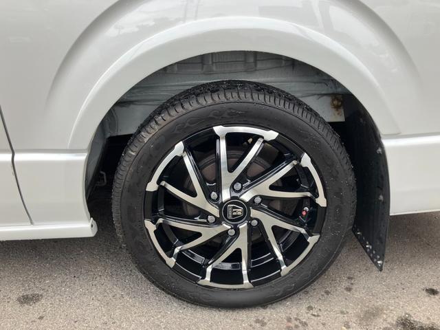 ハイエースワゴン GL 4WD/BIG-Xナビ/Bカメラ/天吊りモニタ/4列10人乗/社外アルミ/スマートキー/パワスラ/ベッドキット(40枚目)
