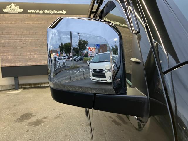 ハイエースバン スーパーGL ダークプライムII 1オーナー/BIG-Xナビ/全方位カメラ/デジタルミラー/ベッドキット/両側パワスラ/社外アルミ/ルーフキャリア(34枚目)