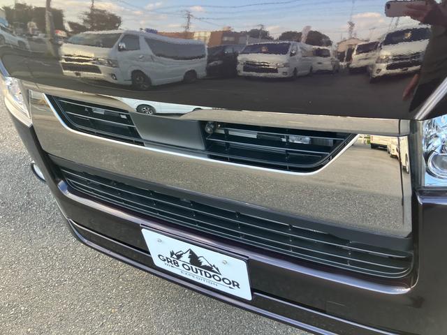 ハイエースバン スーパーGL ダークプライムII 1オーナー/ALPINE BIGX/バックカメラ/フリップダウンモニター/ETC/バッドフェイスボンネット/フロントスポイラー/ローダウン/17インチアルミホイール/ベッドキット//リアスタビライザー(33枚目)