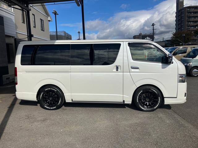 ハイエースバン スーパーGL ダークプライムII 寒冷地仕様車/デジタルインナーミラー/全方位カメラ/ナビTV/ETC/社外アルミ/フロントスポイラー/ローダウン(24枚目)