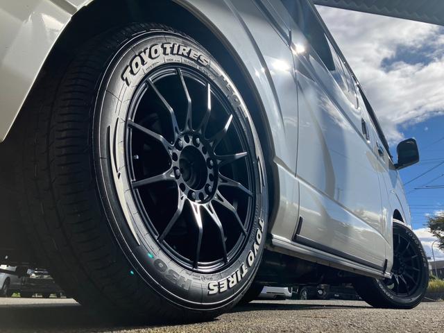 ハイエースバン スーパーGL ダークプライムII 寒冷地仕様車/デジタルインナーミラー/全方位カメラ/ナビTV/ETC/社外アルミ/フロントスポイラー/ローダウン(26枚目)