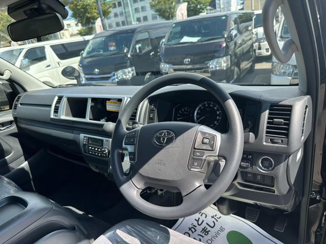 ハイエースワゴン GL 登録済未使用/4列10人乗り/全方位カメラ/スマートキ&プッシュS/パワスラ/セーフティーセンス/デジタルミラー(44枚目)