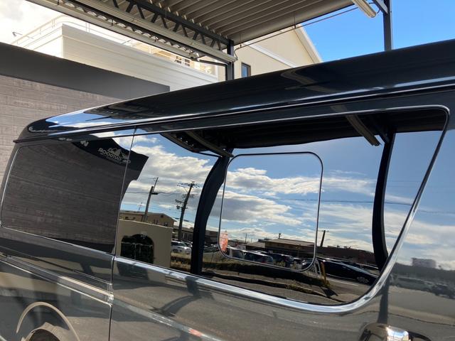 ハイエースバン ロングワイドスーパーGL 1オ-ナ/丸目ヘッドライト/BIG-Xナビ/天吊りモニタ/デジタルミラー/ベッドキット/社外アルミ/スマートキー(33枚目)