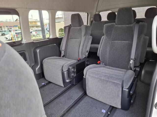 ハイエースワゴン グランドキャビン ファインテックツアラー ファインテックツアラー/登録済未使用車/すぐお渡し/4列10人乗り/全方位カメラ/デジタルミラー/キャプテンシート(55枚目)