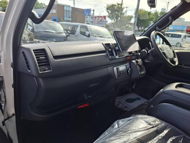 ハイエースバン スーパーGL ダークプライムII 未登録新車/BIG-Xナビ/全方位カメラ/デジタルミラー/パワスラ/スマートキー/LEDヘッドライト/社外アルミ(44枚目)