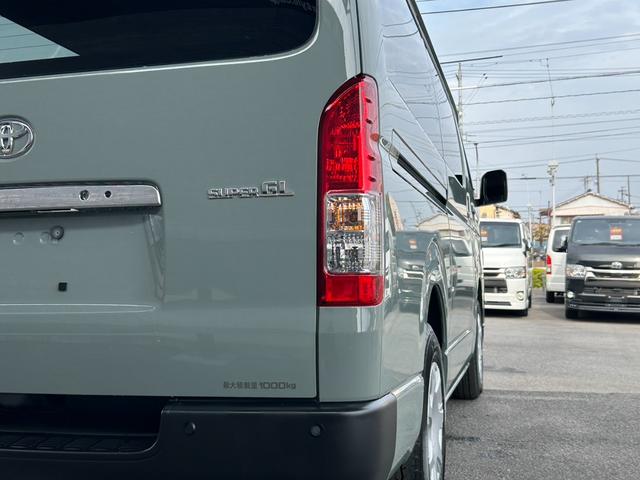 ハイエースバン ロングスーパーGL 4WD/アースカラーパッケージ/パノラミックビューモニター/デジタルミラ/両側パワースライドドア/コーナーソナー(39枚目)
