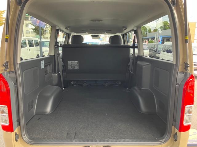 ハイエースバン ロングスーパーGL アースカラーパッケージ DAMDディフェイス/BIG-Xナビ/バックカメラ/社外アルミ/DAMDマッドフラップ/スマートキ/両側パワスラ(20枚目)