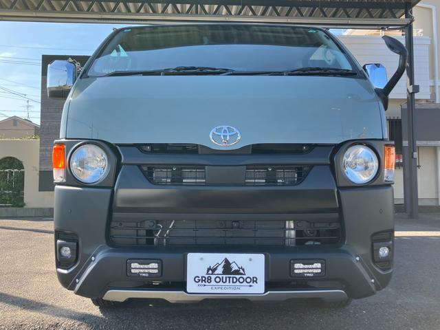 ハイエースバン ロングスーパーGL 4WD/アースカラー/全方位カメラ/デジタルインナーミラー/パワスラ/BIG-Xナビ/ベッドキット/ウッドパネル(21枚目)