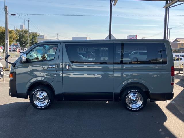 ハイエースバン ロングスーパーGL 4WD/アースカラー/全方位カメラ/デジタルインナーミラー/パワスラ/BIG-Xナビ/ベッドキット/ウッドパネル(24枚目)