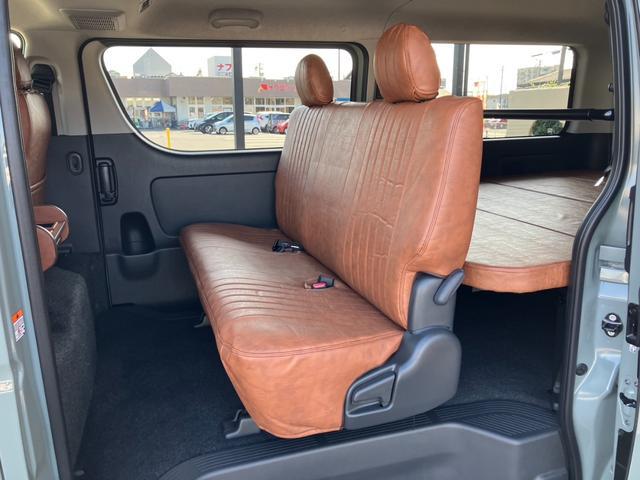 ハイエースバン ロングスーパーGL 4WD/アースカラー/全方位カメラ/デジタルインナーミラー/パワスラ/BIG-Xナビ/ベッドキット/ウッドパネル(54枚目)