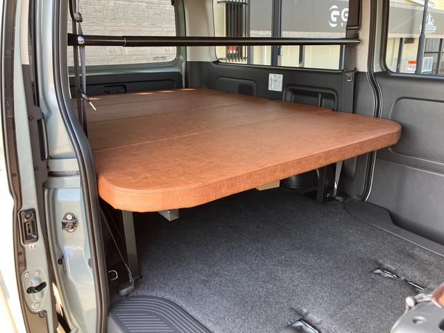 ハイエースバン ロングスーパーGL 4WD/アースカラー/全方位カメラ/デジタルインナーミラー/パワスラ/BIG-Xナビ/ベッドキット/ウッドパネル(57枚目)