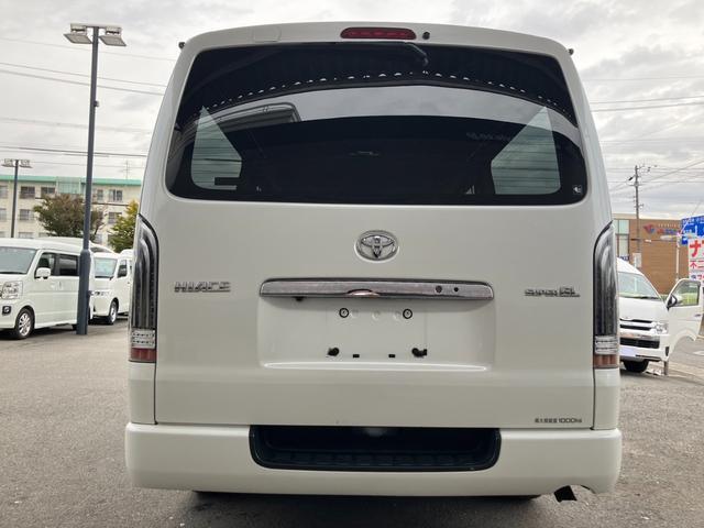 ハイエースバン ロングスーパーGL ローダウン/コブラFスポイラー/バトルシップ15inアルミ/GR8シートカバー/純正7inナビ/ETC/Bカメラ/天吊モニター/LEDテールランプ/スマートキー/ベッドキット/LEDヘッドライト(22枚目)
