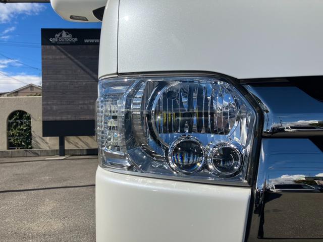 ハイエースバン スーパーGL ダークプライム 大型ナビTV/フリップダウンモニター/ETC/バックカメラ/両側パワースライドドア/スマートキー/LEDヘッドライト/AC100V/ミラーウインカー/社外アルミ/サイドバイザー/フロントスポイラ(27枚目)