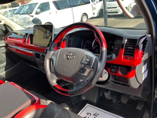 ハイエースバン ＤＸ　ＧＬパッケージ　ＢＩＧＸナビ／全方位モニター／天吊モニタ／１７ｉｎアルミ／ローダウン／ベッドキット／ＬＥＤヘッド／コーナーソナー（44枚目）