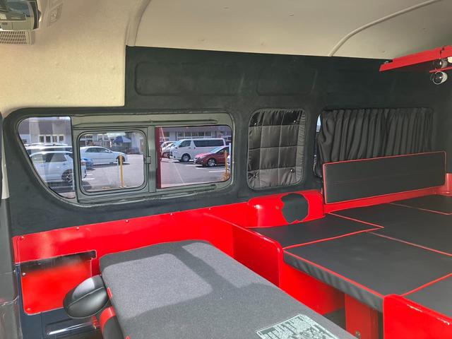 ハイエースバン ＤＸ　ＧＬパッケージ　ＢＩＧＸナビ／全方位モニター／天吊モニタ／１７ｉｎアルミ／ローダウン／ベッドキット／ＬＥＤヘッド／コーナーソナー（57枚目）