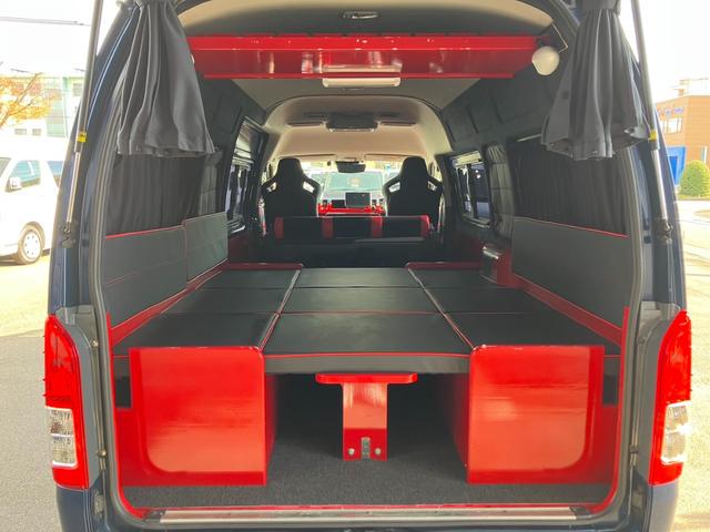 ハイエースバン ＤＸ　ＧＬパッケージ　ＢＩＧＸナビ／全方位モニター／天吊モニタ／１７ｉｎアルミ／ローダウン／ベッドキット／ＬＥＤヘッド／コーナーソナー（58枚目）