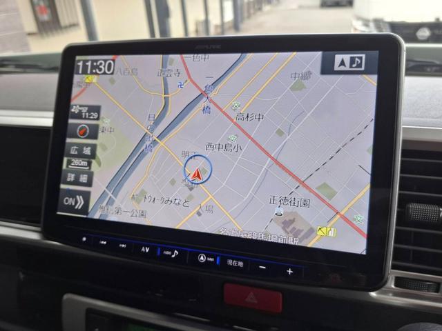 ハイエースワゴン GL 4WD/BIG-Xナビ/Bカメラ/天吊りモニタ/4列10人乗/社外アルミ/スマートキー/パワスラ/ベッドキット(15枚目)