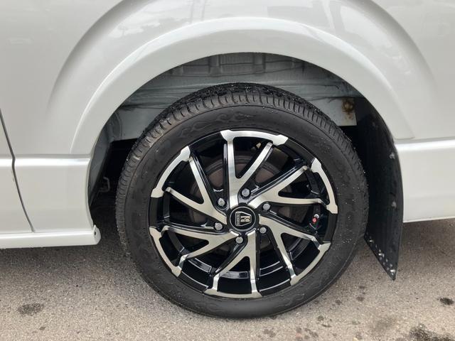 ハイエースワゴン GL 4WD/BIG-Xナビ/Bカメラ/天吊りモニタ/4列10人乗/社外アルミ/スマートキー/パワスラ/ベッドキット(40枚目)