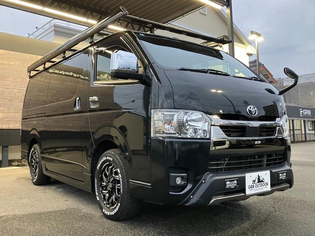 ハイエースバン スーパーGL ダークプライムII 1オーナー/BIG-Xナビ/全方位カメラ/デジタルミラー/ベッドキット/両側パワスラ/社外アルミ/ルーフキャリア(9枚目)