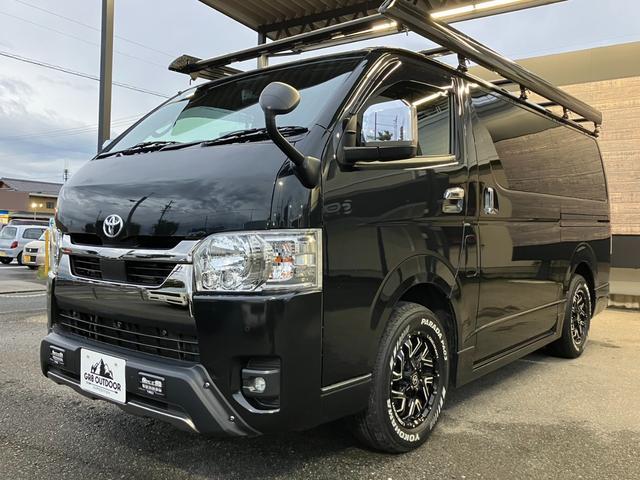 ハイエースバン スーパーGL ダークプライムII 1オーナー/BIG-Xナビ/全方位カメラ/デジタルミラー/ベッドキット/両側パワスラ/社外アルミ/ルーフキャリア(10枚目)