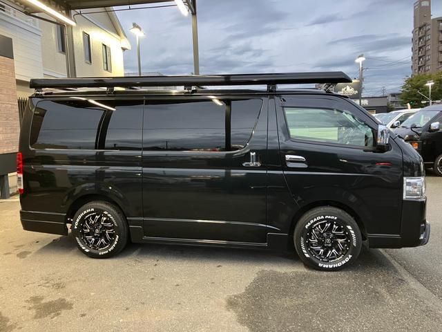 ハイエースバン スーパーGL ダークプライムII 1オーナー/BIG-Xナビ/全方位カメラ/デジタルミラー/ベッドキット/両側パワスラ/社外アルミ/ルーフキャリア(23枚目)