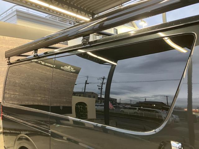 ハイエースバン スーパーGL ダークプライムII 1オーナー/BIG-Xナビ/全方位カメラ/デジタルミラー/ベッドキット/両側パワスラ/社外アルミ/ルーフキャリア(37枚目)