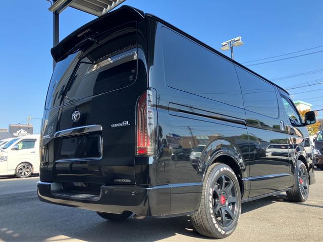 ハイエースバン スーパーGL ダークプライムII BIG-XナビTV/全方位カメラ/デジタルインナーミラー/社外アルミ/フロントエアロ/ベッドキット/両側パワスラ(11枚目)