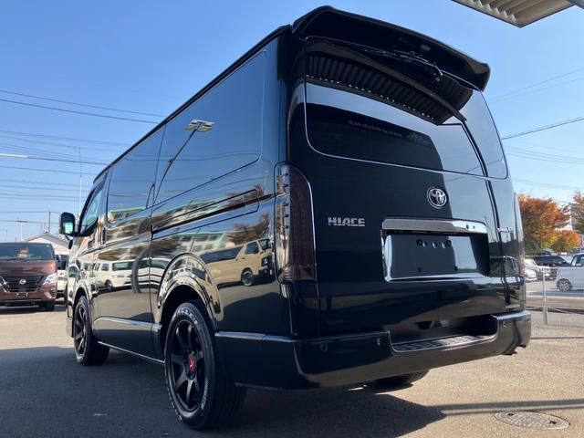 ハイエースバン スーパーGL ダークプライムII BIG-XナビTV/全方位カメラ/デジタルインナーミラー/社外アルミ/フロントエアロ/ベッドキット/両側パワスラ(12枚目)