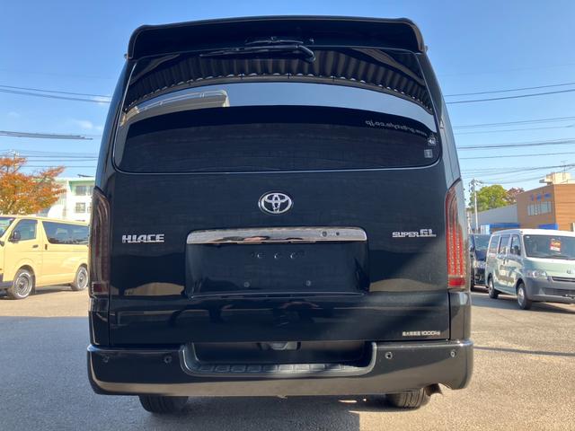 ハイエースバン スーパーGL ダークプライムII BIG-XナビTV/全方位カメラ/デジタルインナーミラー/社外アルミ/フロントエアロ/ベッドキット/両側パワスラ(22枚目)