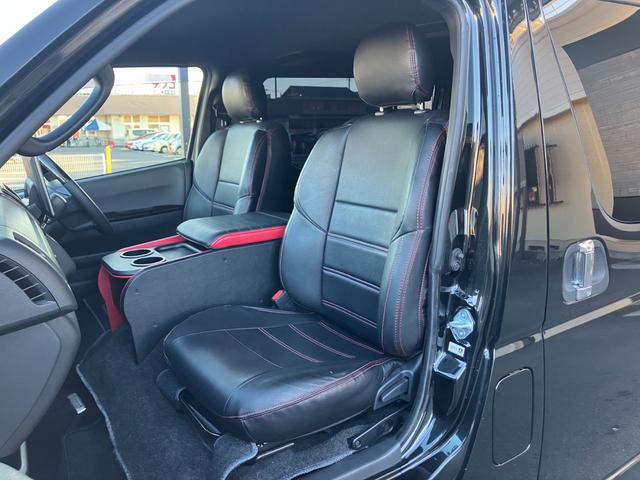 ハイエースバン スーパーGL ダークプライムII BIG-XナビTV/全方位カメラ/デジタルインナーミラー/社外アルミ/フロントエアロ/ベッドキット/両側パワスラ(49枚目)