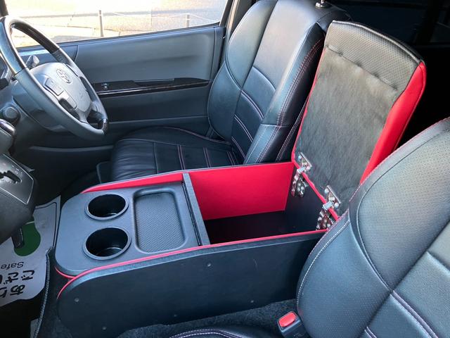 ハイエースバン スーパーGL ダークプライムII BIG-XナビTV/全方位カメラ/デジタルインナーミラー/社外アルミ/フロントエアロ/ベッドキット/両側パワスラ(50枚目)