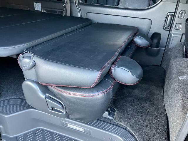 ハイエースバン スーパーGL ダークプライムII BIG-XナビTV/全方位カメラ/デジタルインナーミラー/社外アルミ/フロントエアロ/ベッドキット/両側パワスラ(53枚目)