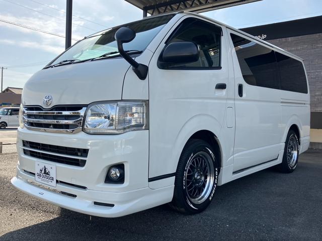 ハイエースバン ロングDX GLパッケージ 寒冷地仕様/シートカバー/キーレス/Wエアバッグ/ETC/バックカメラ/モデリスタFスポイラー/新品アルミタイヤ(10枚目)
