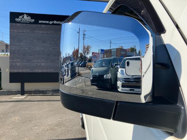 ハイエースバン ロングワイドスーパーＧＬ　ダークプライムＩＩ　１オーナー／ナビＴＶ／Ｂカメラ／ＥＴＣ／ベッドキット／モデリスタフロントスポイラー／社外アルミ／ＬＥＤヘッドライト／スマートキー＆プッシュスタート／サイドバイザー／セーフティセンス／フォグランプ（27枚目）