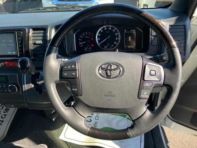 ハイエースバン ロングワイドスーパーＧＬ　ダークプライムＩＩ　１オーナー／ナビＴＶ／Ｂカメラ／ＥＴＣ／ベッドキット／モデリスタフロントスポイラー／社外アルミ／ＬＥＤヘッドライト／スマートキー＆プッシュスタート／サイドバイザー／セーフティセンス／フォグランプ（45枚目）