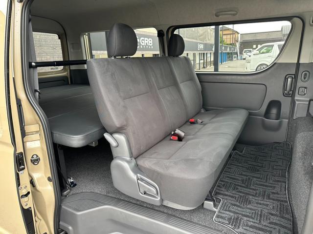 ハイエースバン ロングワイドスーパーGL 1オーナー/GR8ベッドキット/両側パワースライドドア/ナビTV/全方位カメラ/デジタルインナーミラ/スマートキー&プッシュスタート/LEDヘッドライト/AC100V電源/トヨタセーフティセンス(18枚目)