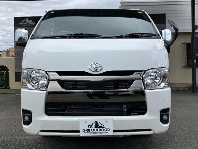 ハイエースバン スーパーＧＬ　ダークプライムＩＩ　パノラミックビューモニター／両側パワースライドドア／スマートキー＆プッシュスタート／ＬＥＤヘッドライト／Ｗエアバック／ＡＣ１００Ｖ電源／クリアランスコーナーソナー／セーフティセンス／フォグランプ（21枚目）