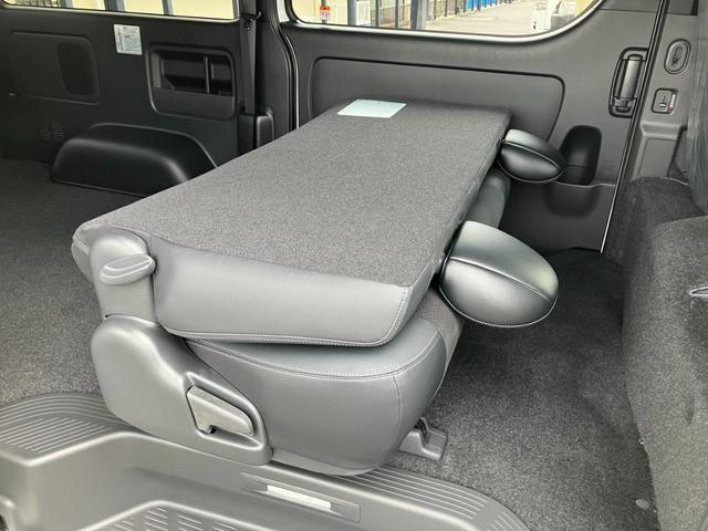 ハイエースバン スーパーＧＬ　ダークプライムＩＩ　パノラミックビューモニター／両側パワースライドドア／スマートキー＆プッシュスタート／ＬＥＤヘッドライト／Ｗエアバック／ＡＣ１００Ｖ電源／クリアランスコーナーソナー／セーフティセンス／フォグランプ（56枚目）