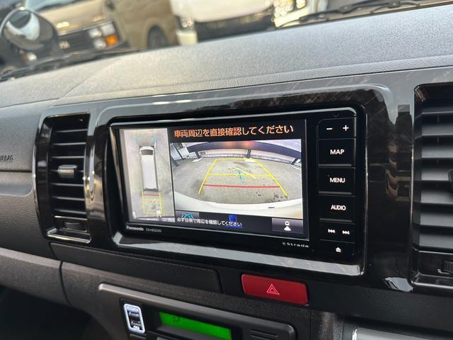 ハイエースバン スーパーGL ダークプライムII ナビTV/全方位カメラ/天吊りモニター/ベッドキット/荷室カーゴマット/フロントスポイラー/17inアルミ/ローダウン/ETC/AC100V電源/Wエアバック/LEDヘッドライト/サイドバイザー(16枚目)