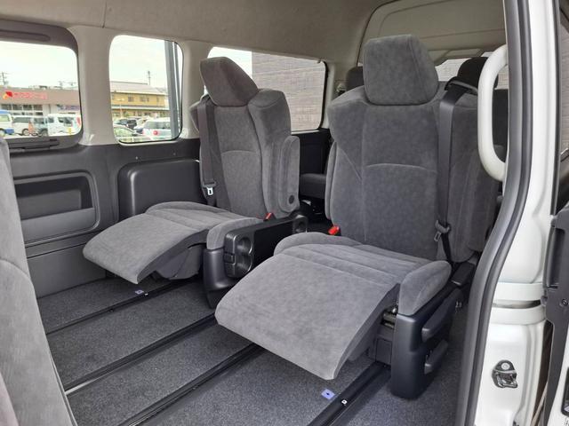 ハイエースワゴン グランドキャビン　ファインテックツアラー　ファインテックツアラー／登録済未使用車／すぐ納車／４列１０人乗り／全方位カメラ／デジタルミラー／キャプテンシート（57枚目）