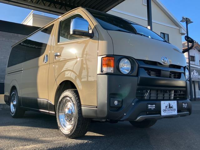 ハイエースバン ロングスーパーＧＬ　アースカラーパッケージ　４ＷＤ／丸目ヘッドライト／ＧＲ８インテリアカスタム／ＢＩＧ－Ｘナビ／全方位カメラ／両側パワスラ／丸目ヘッドライト（11枚目）