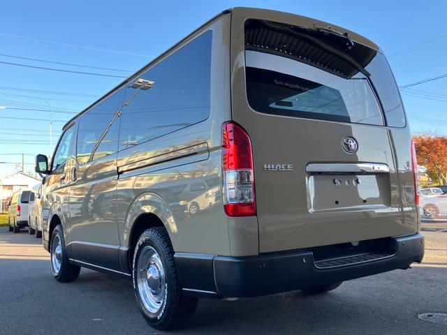 ハイエースバン ロングスーパーＧＬ　アースカラーパッケージ　４ＷＤ／丸目ヘッドライト／ＧＲ８インテリアカスタム／ＢＩＧ－Ｘナビ／全方位カメラ／両側パワスラ／丸目ヘッドライト（14枚目）